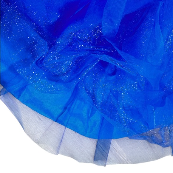 NEW Lavetir Fairycore Dress 8 Dance Sparkle Lace Up Tulle Cosplay - Picture 11 of 16